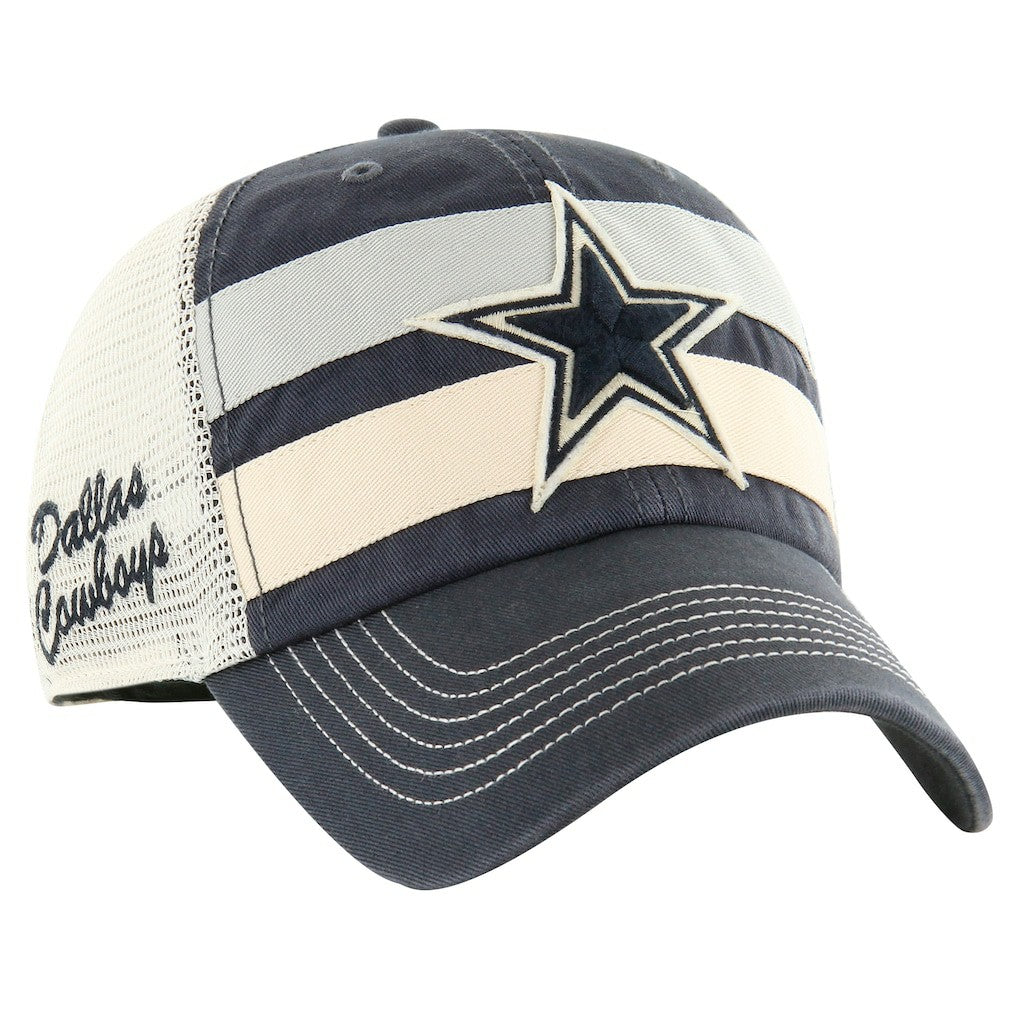 Dallas Cowboys '47 Clubhouse Boon Trucker Clean Up Adjustable Hat - Navy/Natural outlet