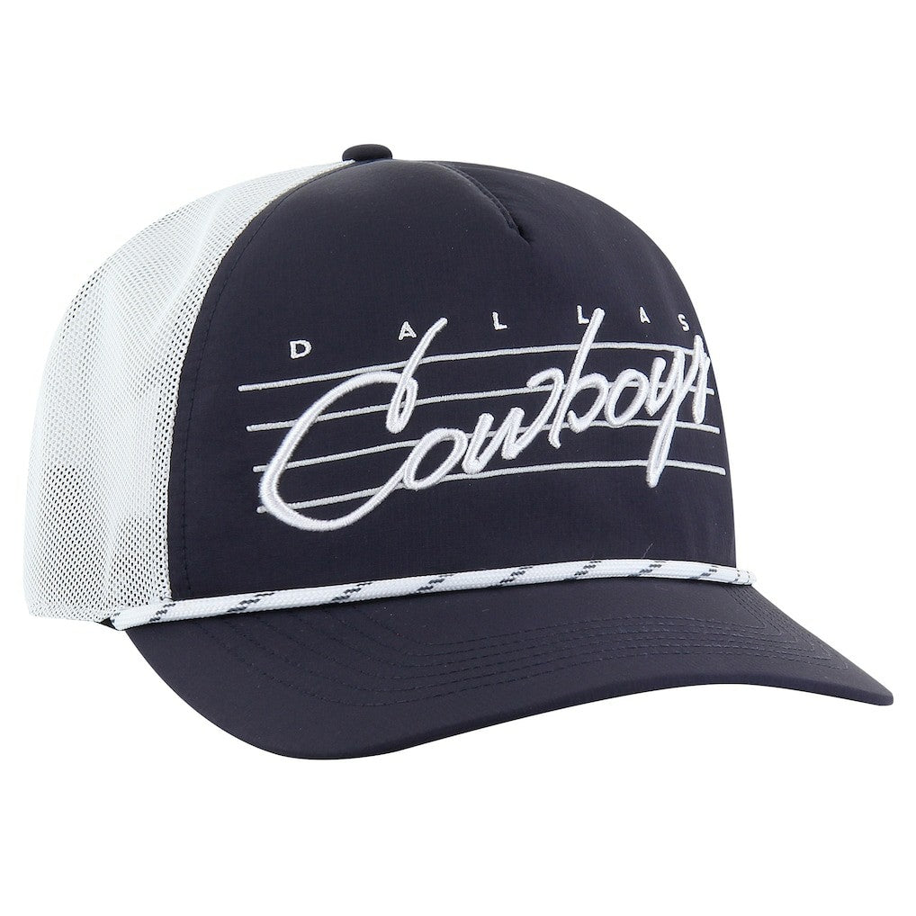 Dallas Cowboys '47 Downburst Relaxed Hitch Trucker Adjustable Hat - Navy/White online