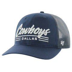 Dallas Cowboys '47 Garner Trucker Adjustable Hat - Navy for sale