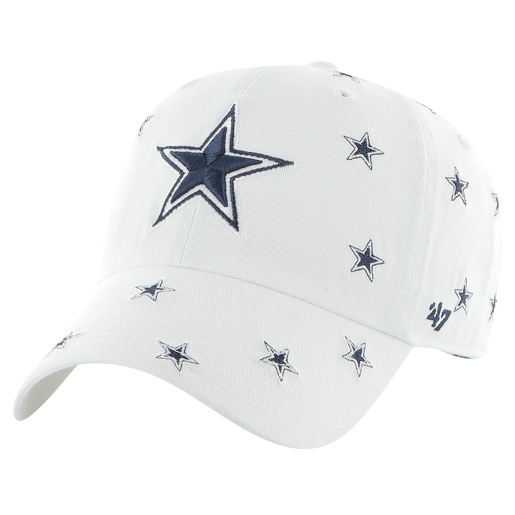 Dallas Cowboys '47 Women's Confetti Clean Up Adjustable Hat - White sale