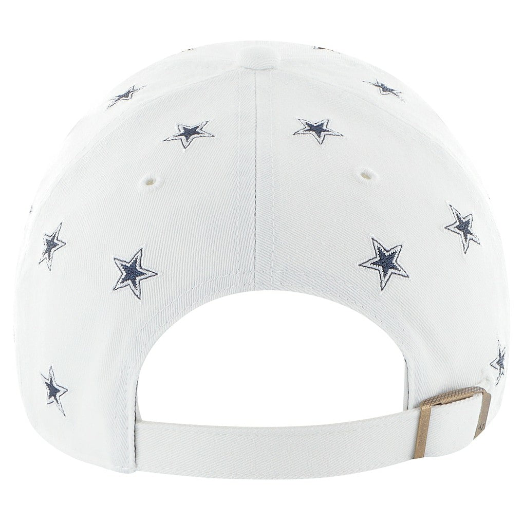 Dallas Cowboys '47 Women's Confetti Clean Up Adjustable Hat - White sale