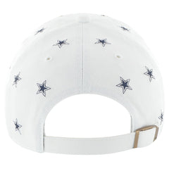 Dallas Cowboys '47 Women's Confetti Clean Up Adjustable Hat - White sale