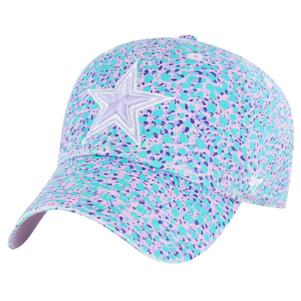 Dallas Cowboys '47 Girls Youth Cosmic Burst Clean Up Adjustable Hat - Blue cheap