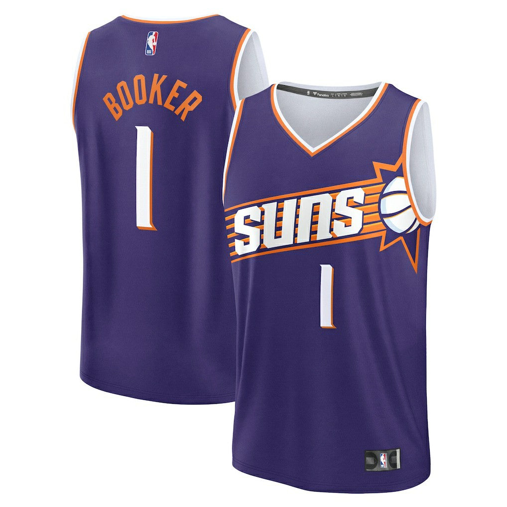 Devin Booker Phoenix Suns Youth Fast Break Player Jersey sale - Icon Editi- Purple | Fanatics for sale