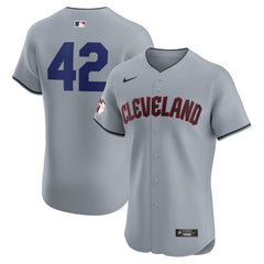 Cleveland Guardians Road 2024 Jackie Robinson Day Elite Jersey - Gray | Nike