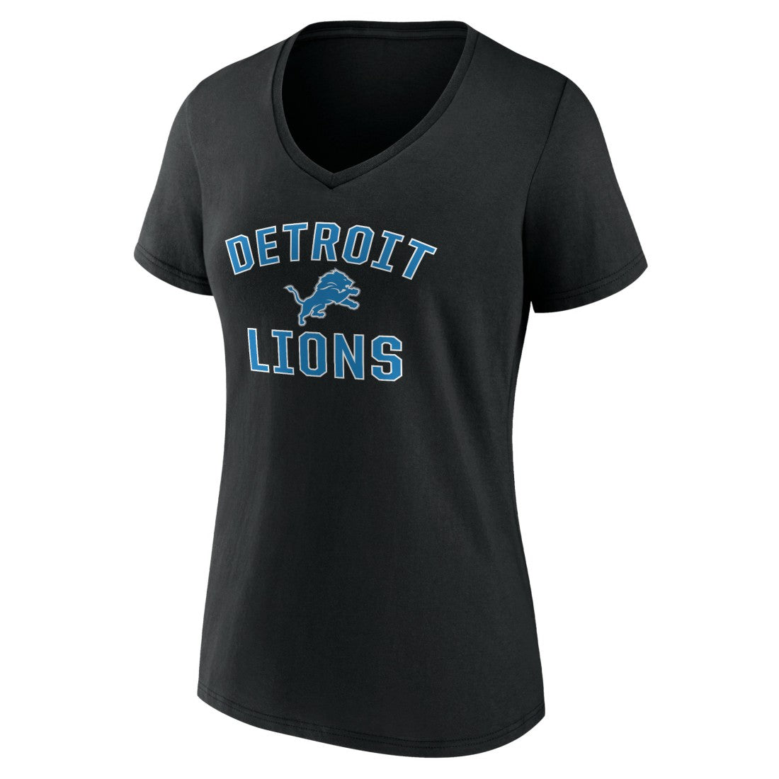 Detroit Lions Women's Victory Arch V-Neck T-Shirt - Black online