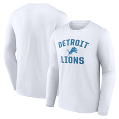 Detroit Lions Victory Arch Long Sleeve T-Shirt - White discount