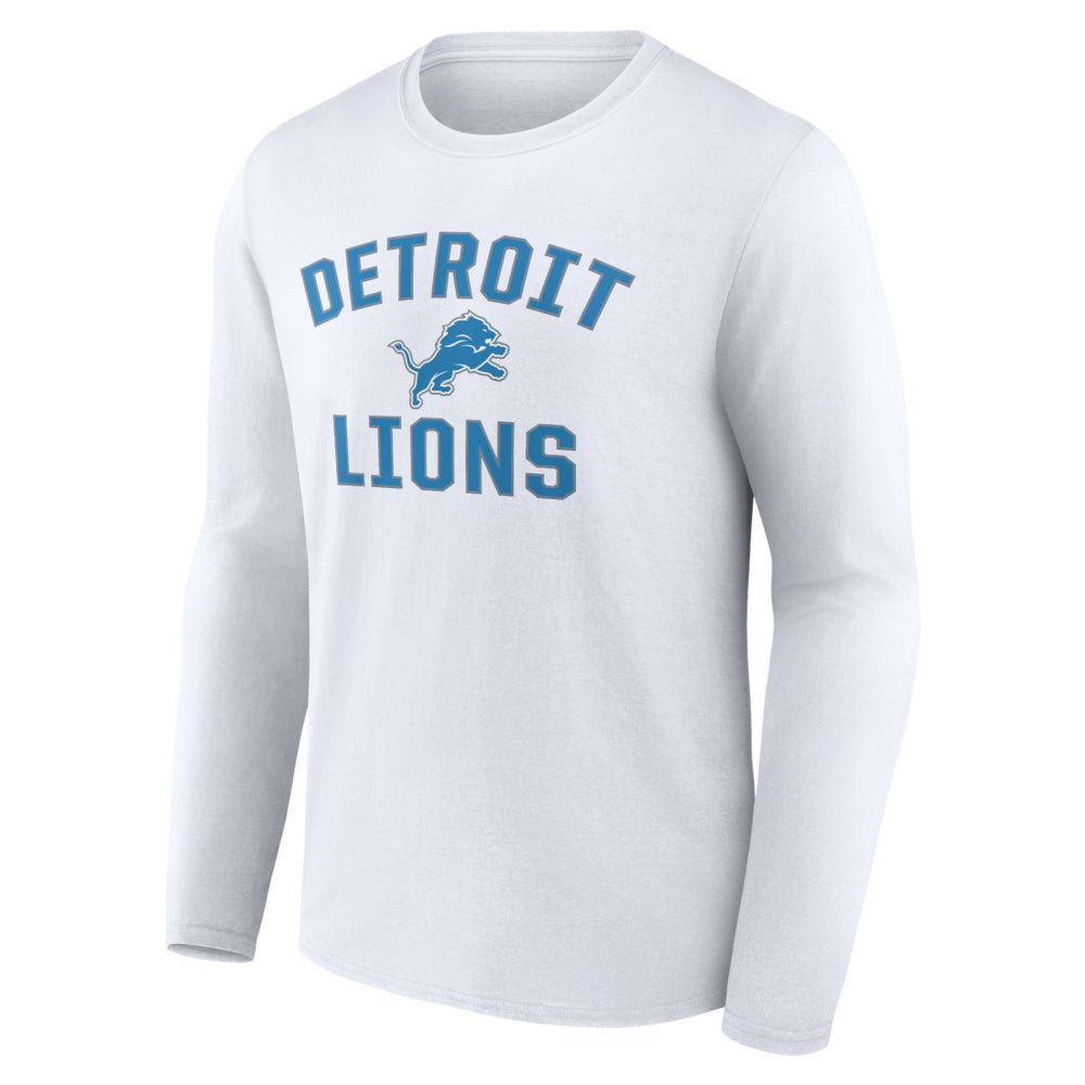 Detroit Lions Victory Arch Long Sleeve T-Shirt - White discount