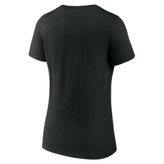 Detroit Lions Women's Victory Script V-Neck T-Shirt - Black discount