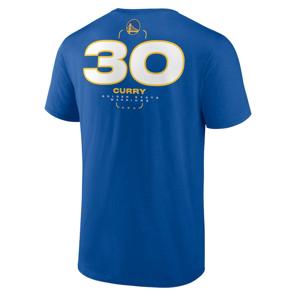 Stephen Curry Golden State Warriors Behind The Back Name & Number T-Shirt sale - Royal discount