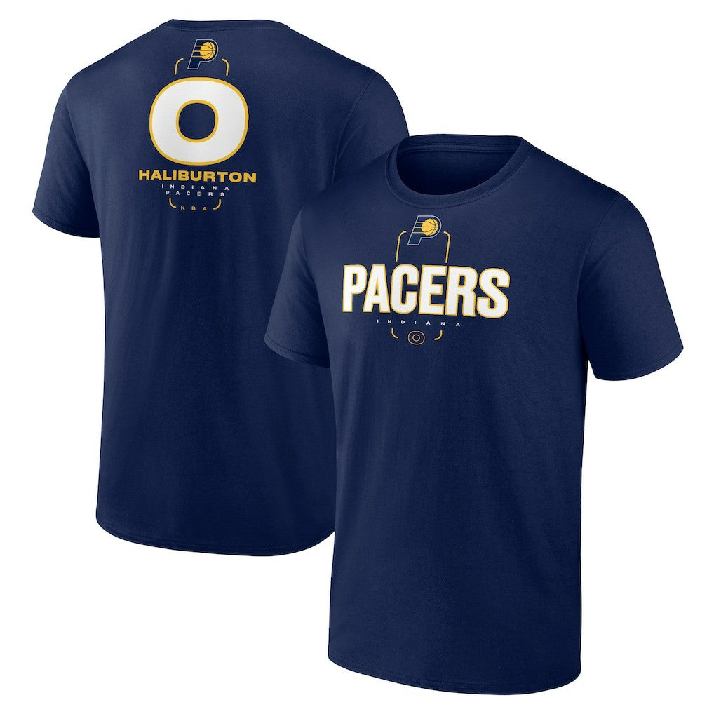 Tyrese Haliburton Indiana Pacers Behind The Back Name & Number T-Shirt - Navy outlet