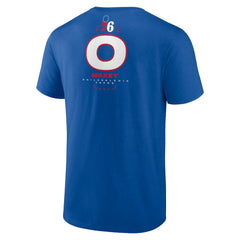 Tyrese Maxey Philadelphia 76ers Behind The Back Name & Number T-Shirt - Royal on sale