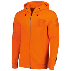 Cincinnati Bengals Pro Standard Triple Tonal Full-Zip Hoodie - Orange discount