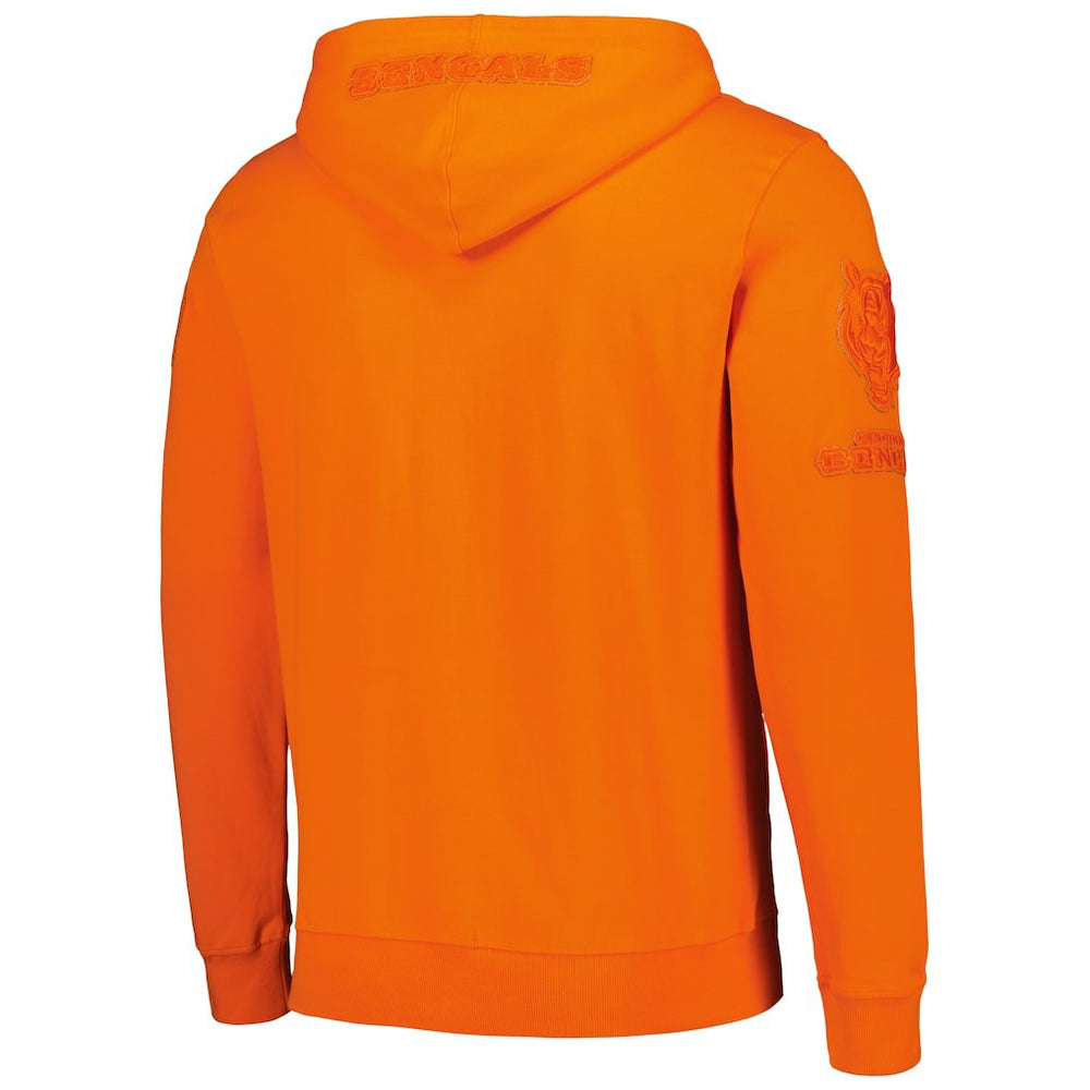 Cincinnati Bengals Pro Standard Triple Tonal Full-Zip Hoodie - Orange discount