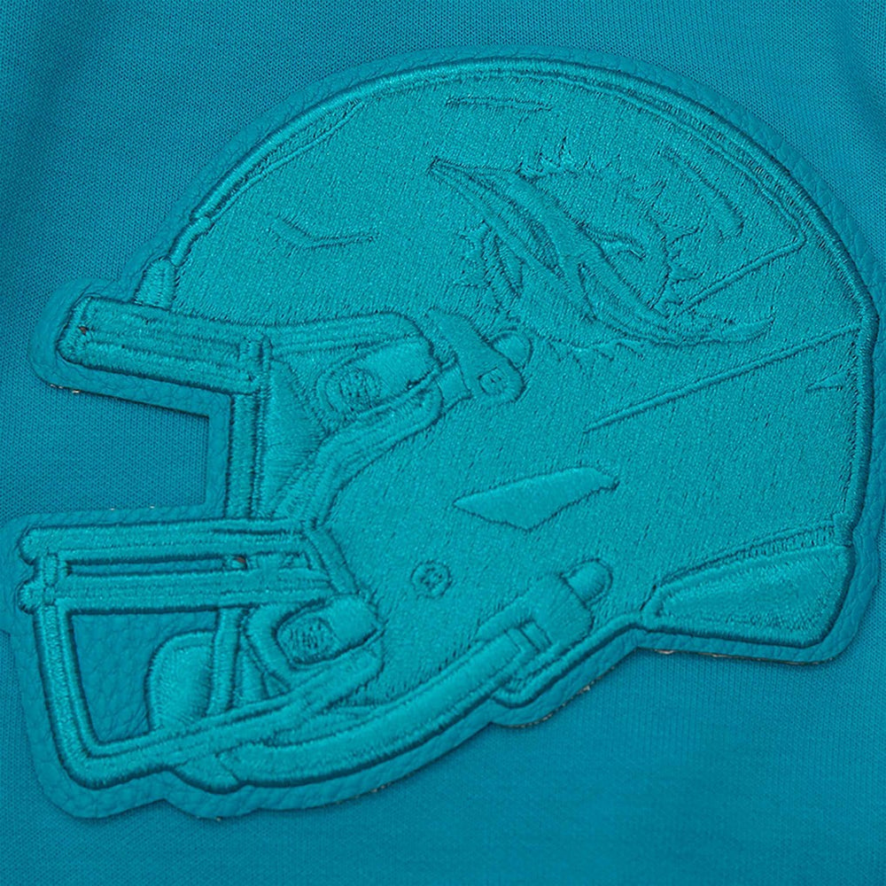 Miami Dolphins Pro Standard Triple Tonal Full-Zip Hoodie - Aqua sale
