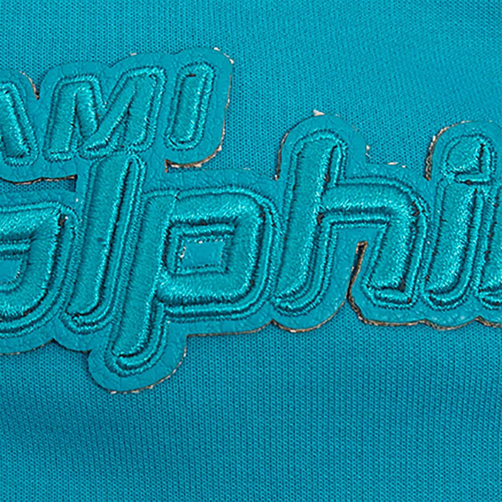 Miami Dolphins Pro Standard Triple Tonal Full-Zip Hoodie - Aqua sale