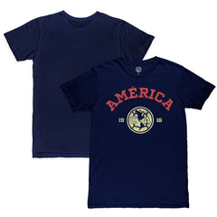 Club America 1863FC Established Slub T-Shirt - Navy sale