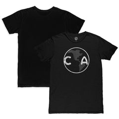 Club America 1863FC Mono Crest Slub T-Shirt - Black for sale