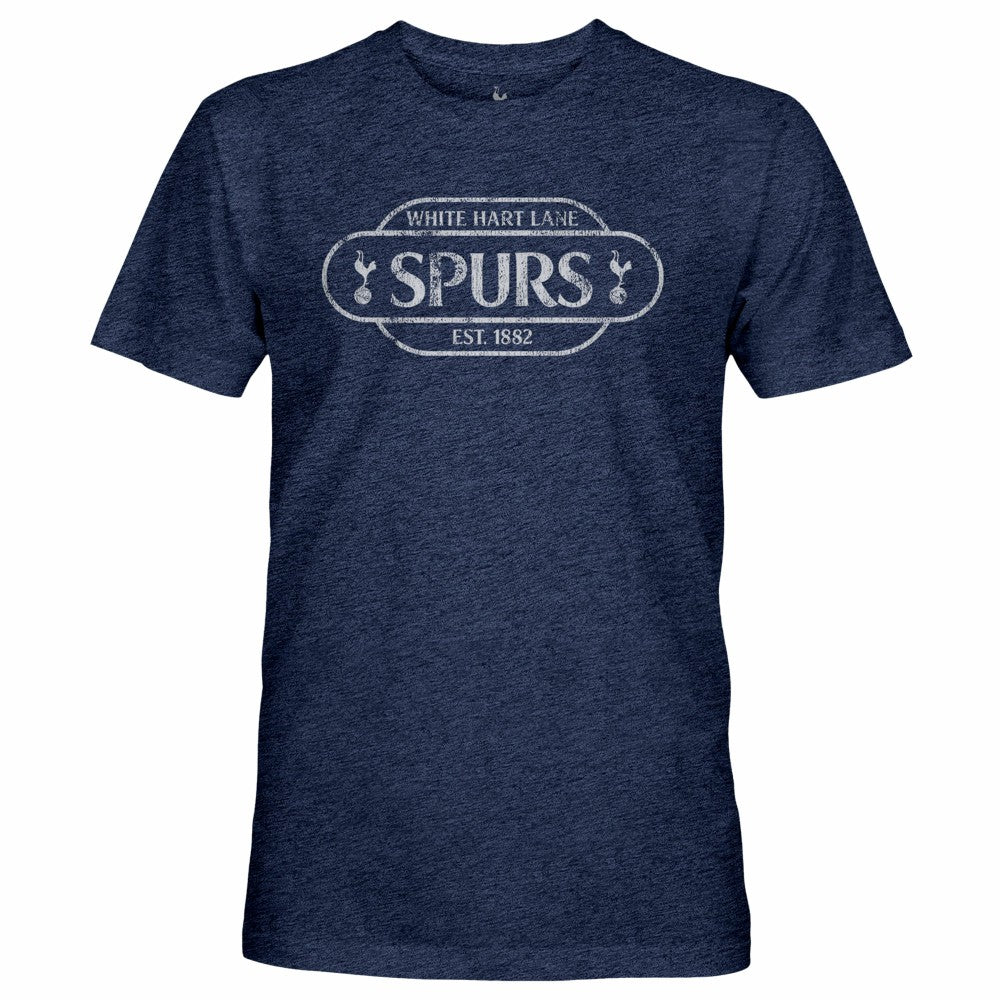 Tottenham Hotspur 1863FC Landmark Twisted Tri-Blend Slub T-Shirt - Heather Navy online