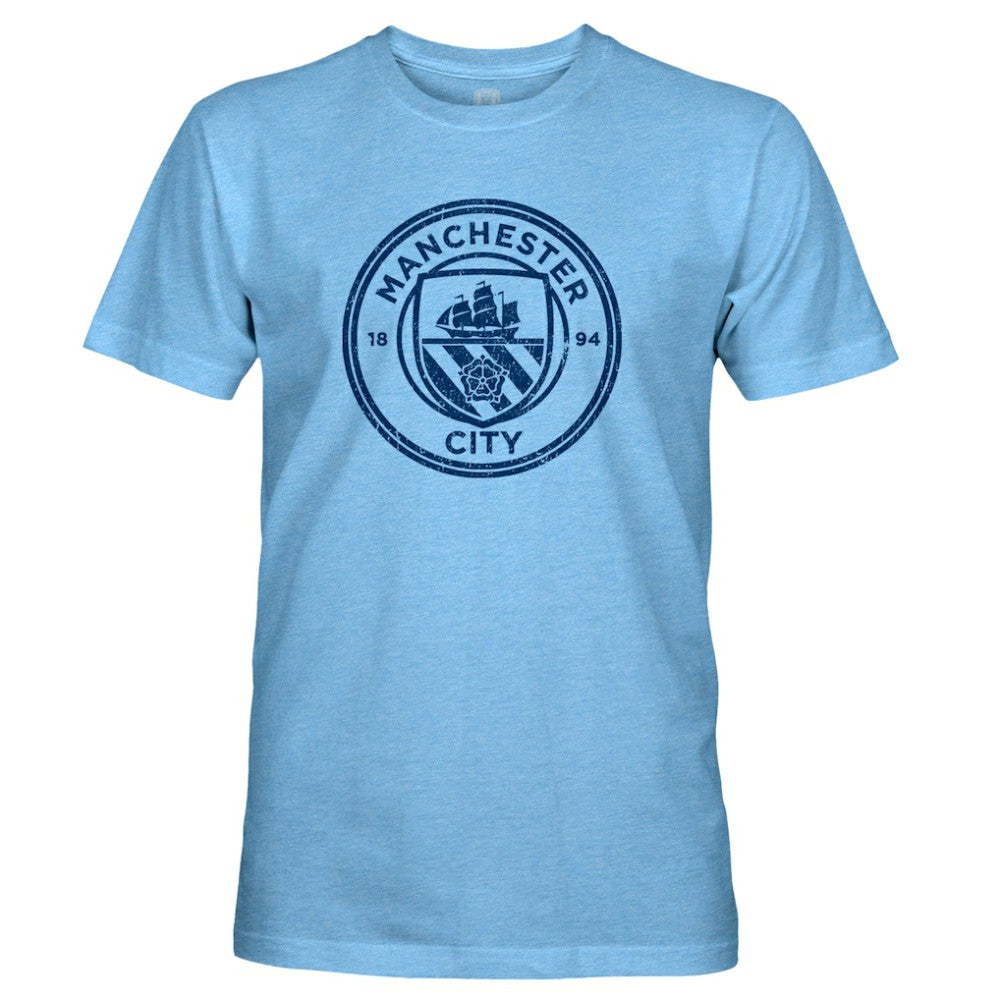 John Stones Manchester City 1863FC Player Name & Number Twisted Tri-Blend Slub T-Shirt - Sky Blue online
