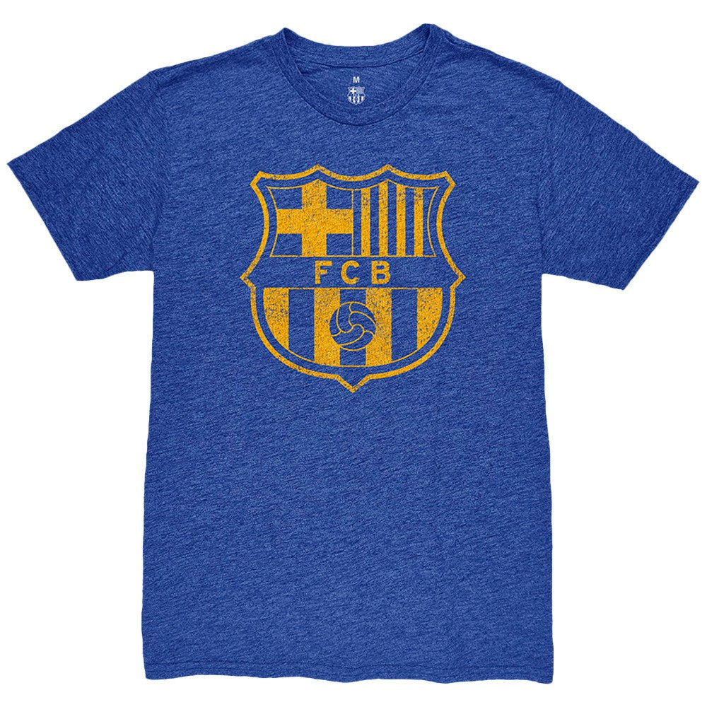 Gavi Barcelona 1863FC Player Name & Number Twisted Tri-Blend Slub T-Shirt - Heather Royal discount