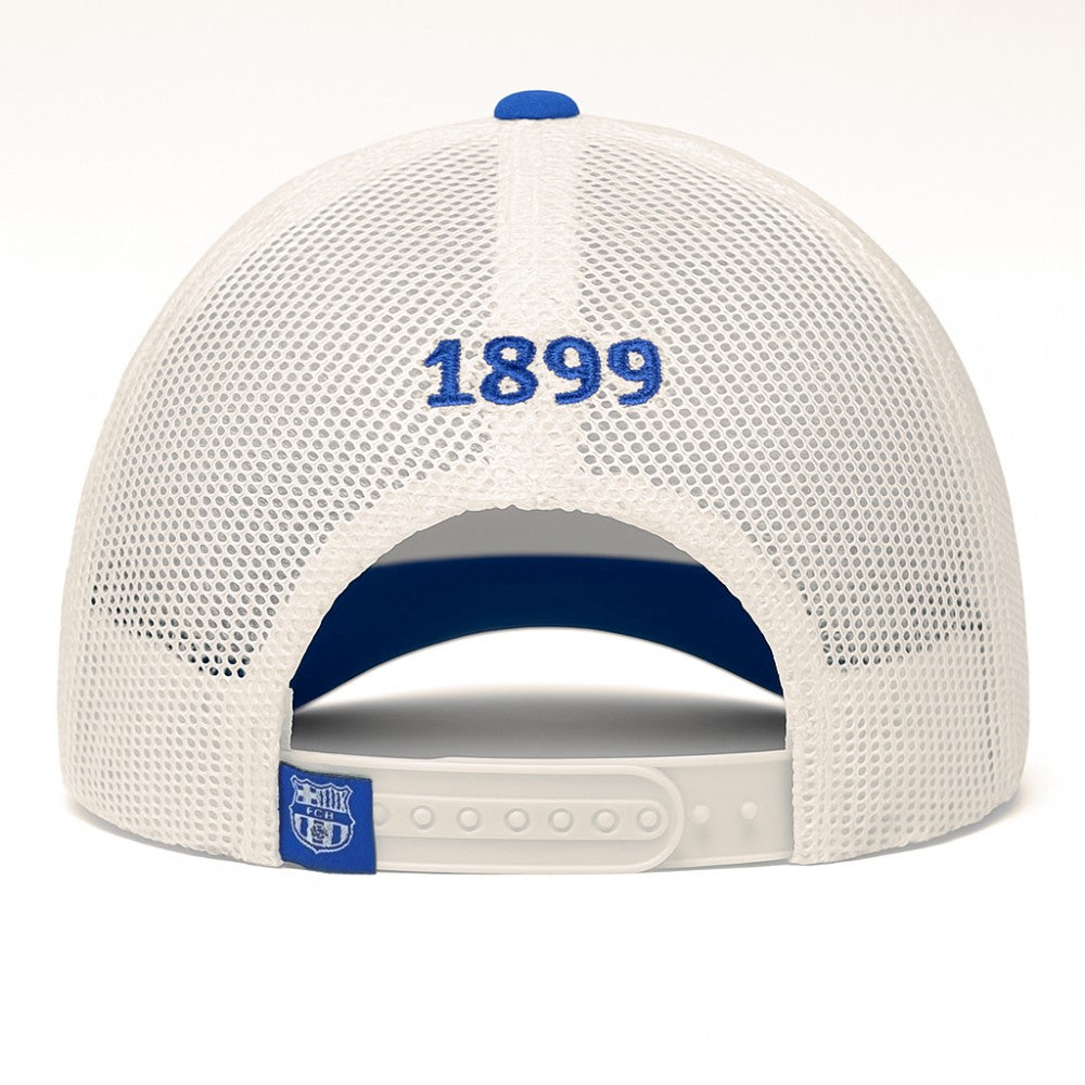 Barcelona 1863FC Washed Trucker Adjustable Hat - Royal on sale