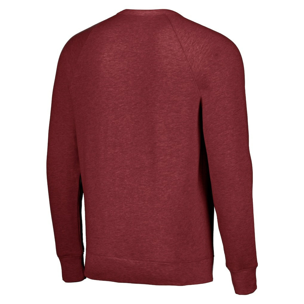 Denver Nuggets Homage Unisex Holiday Tri-Blend Raglan Pullover Sweatshirt sale - Red discount