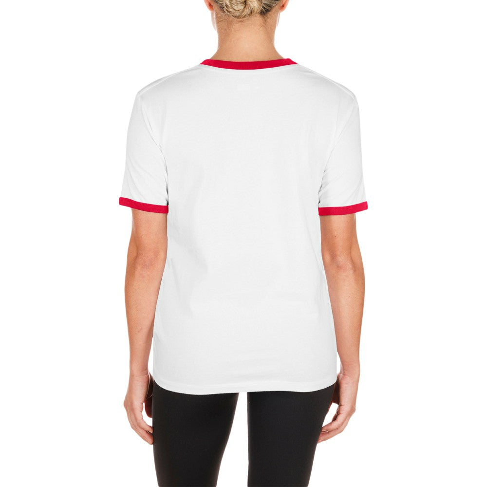 St. Louis Cardinals Women's Oversized Ringer T-Shirt - White | New Era