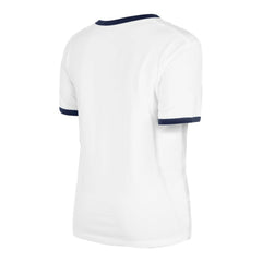 Atlanta Braves Women's Oversized Ringer T-Shirt - White | New Era