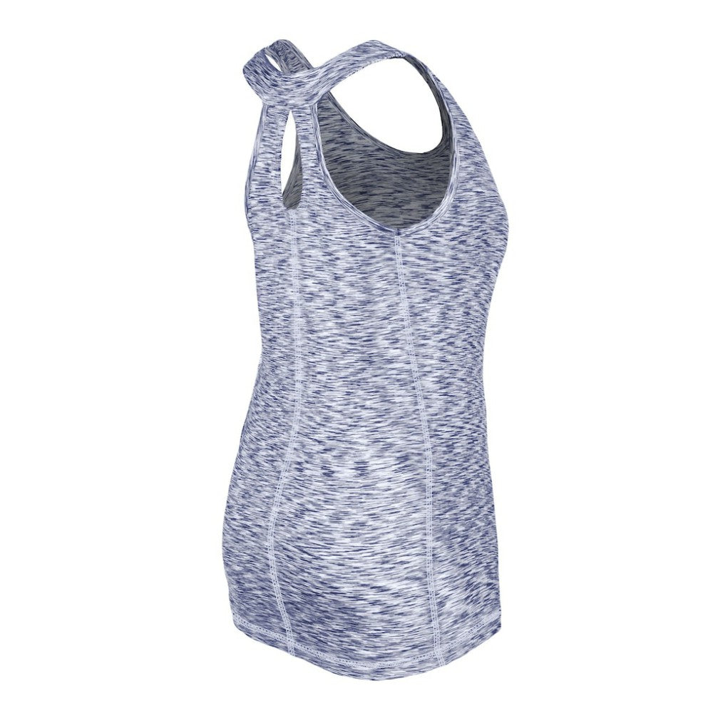Los Angeles Dodgers Women's Space Dye Keyhole Back Tank Top - Royal | New Era
