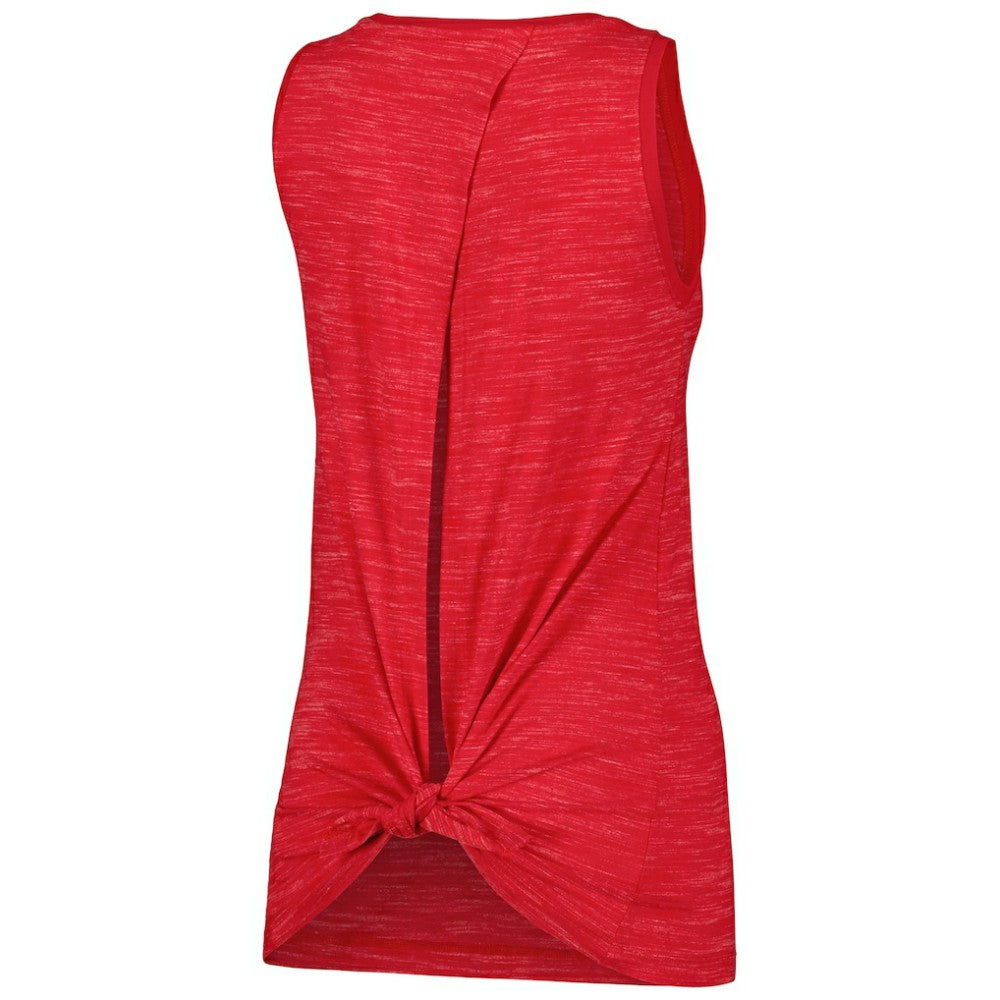 St. Louis Cardinals Women's Space-Dye Active Tank Top - Red | New Era