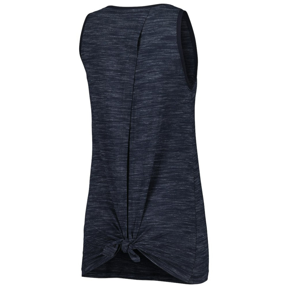 Atlanta Braves Women's Space-Dye Active Tank Top - Navy | New Era