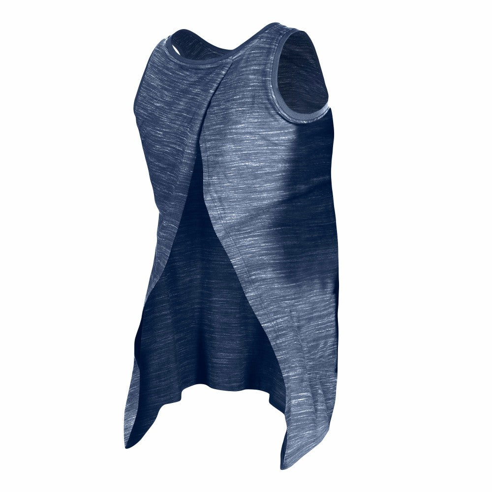 Houston Astros Women's Space-Dye Active Tank Top - Navy | New Era