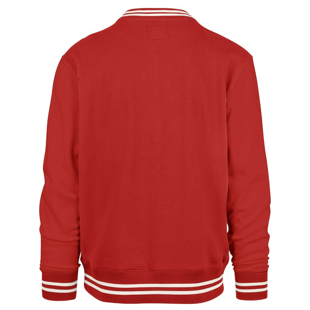 Atlanta Falcons '47 Sundays Clubhouse View Sierra Fleece Pullover Sweatshirt - Red outlet