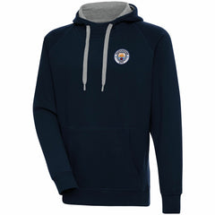 Manchester City Takeover Pullover Hoodie - Navy cheap