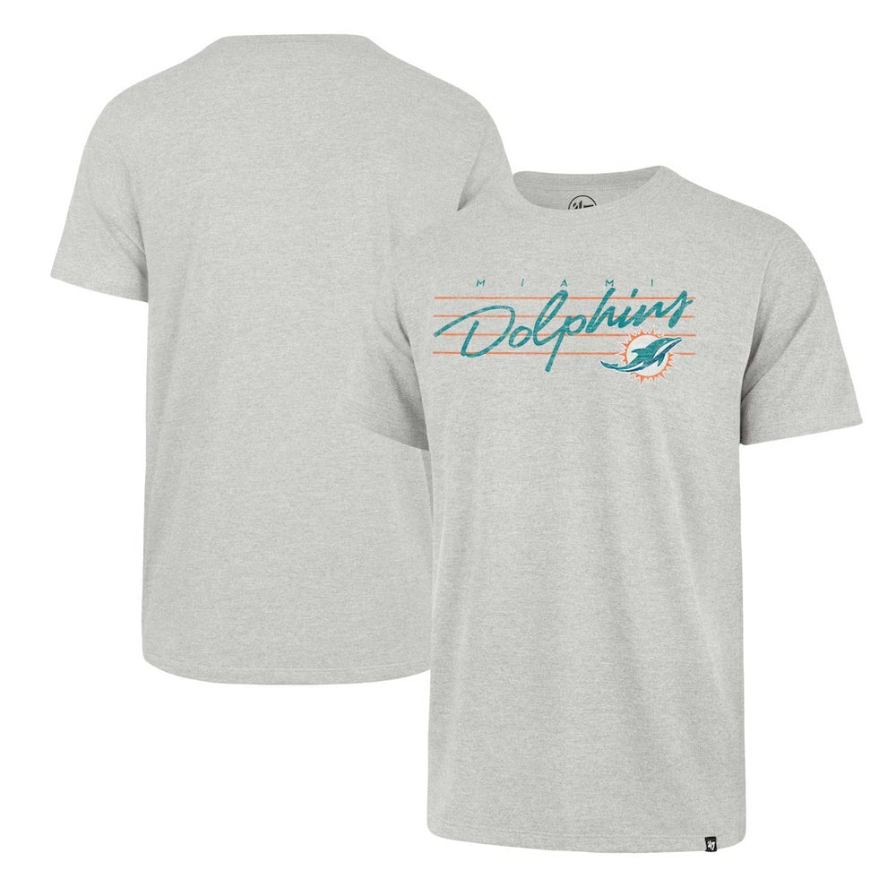 Miami Dolphins '47 Downburst Franklin T-Shirt - Gray cheap