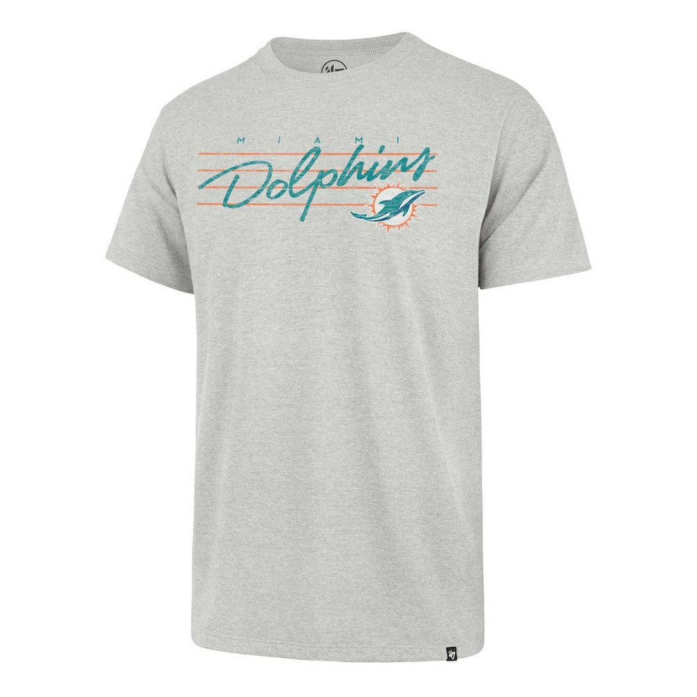 Miami Dolphins '47 Downburst Franklin T-Shirt - Gray cheap