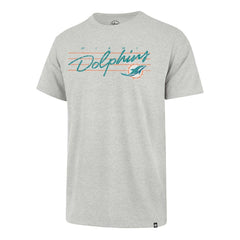 Miami Dolphins '47 Downburst Franklin T-Shirt - Gray cheap