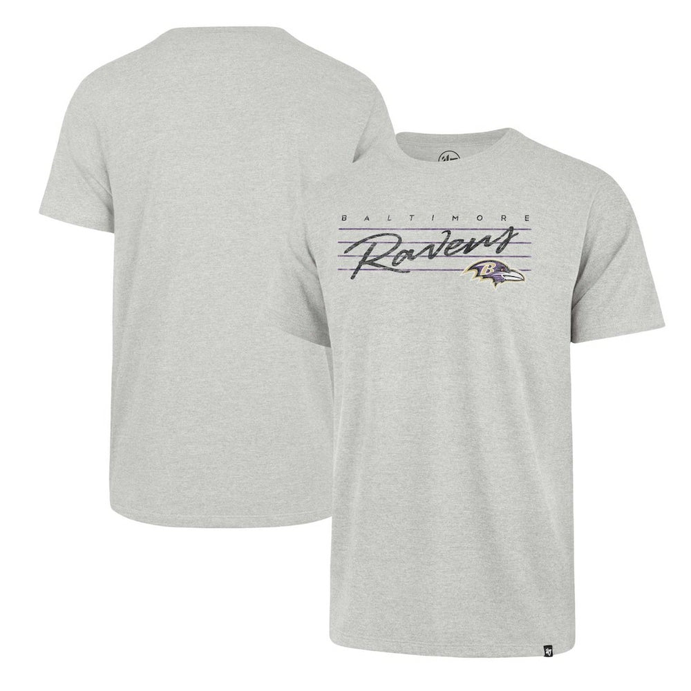 Baltimore Ravens '47 Downburst Franklin T-Shirt - Gray on sale