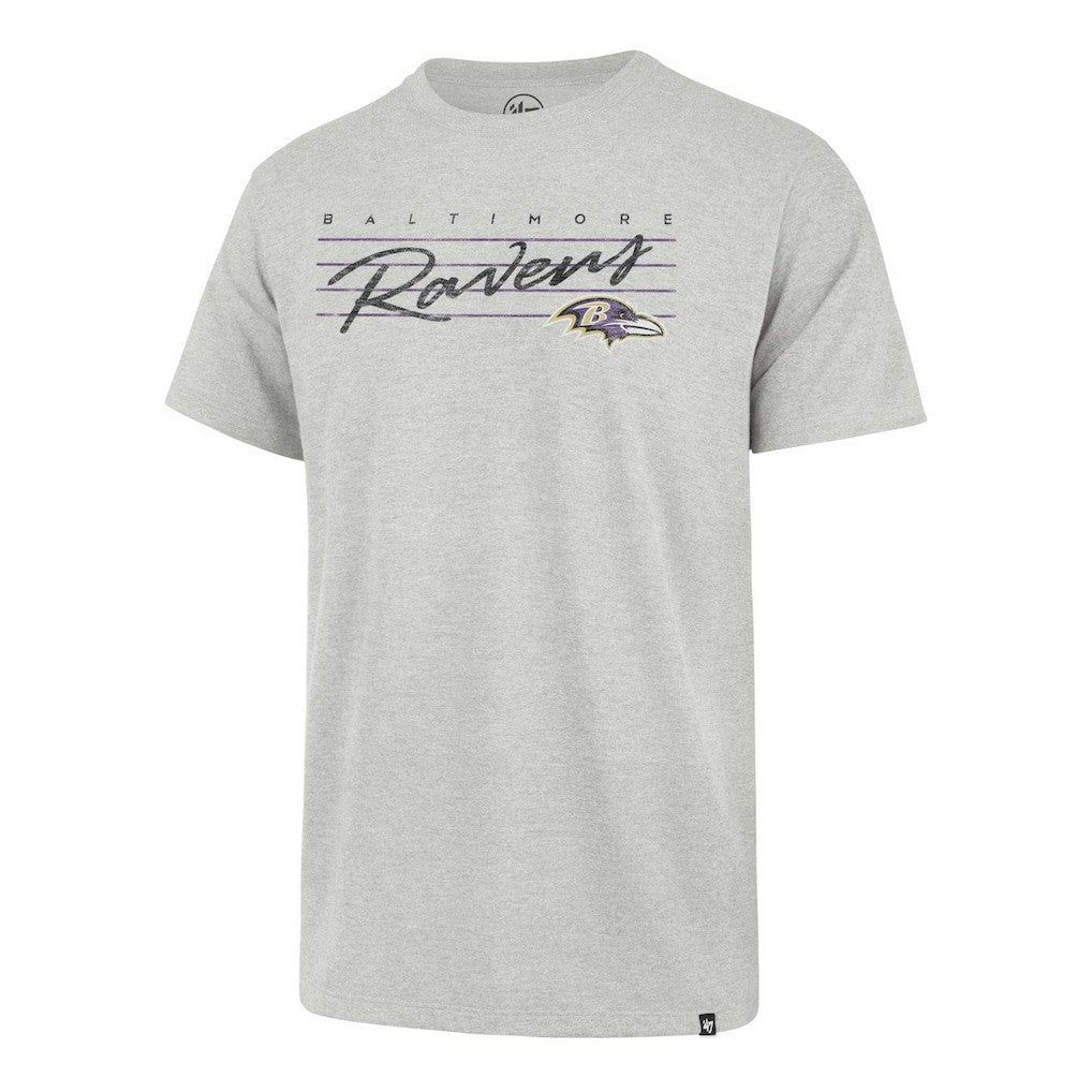 Baltimore Ravens '47 Downburst Franklin T-Shirt - Gray on sale