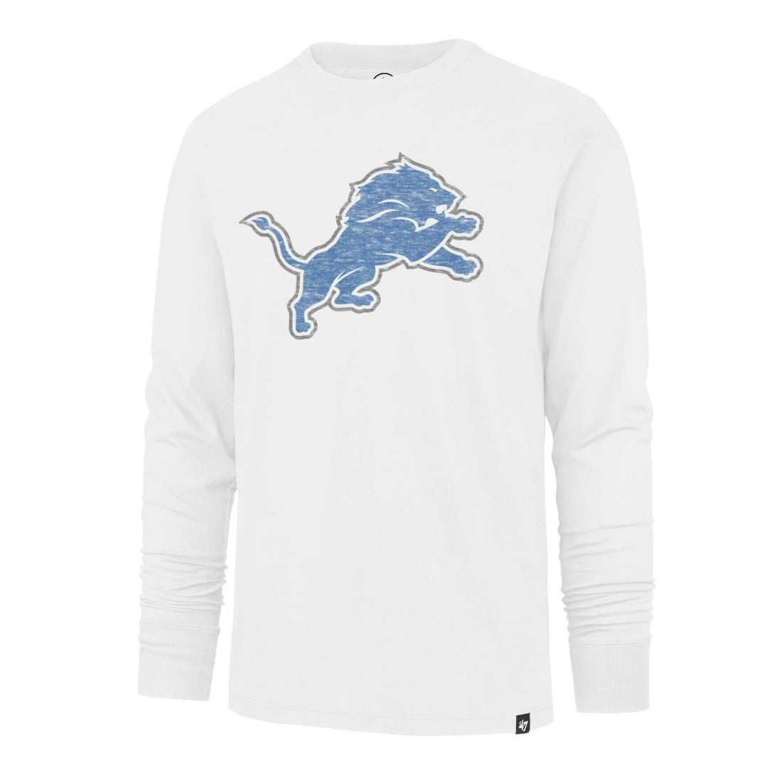 Detroit Lions '47 Premier Franklin Long Sleeve T-Shirt - White discount
