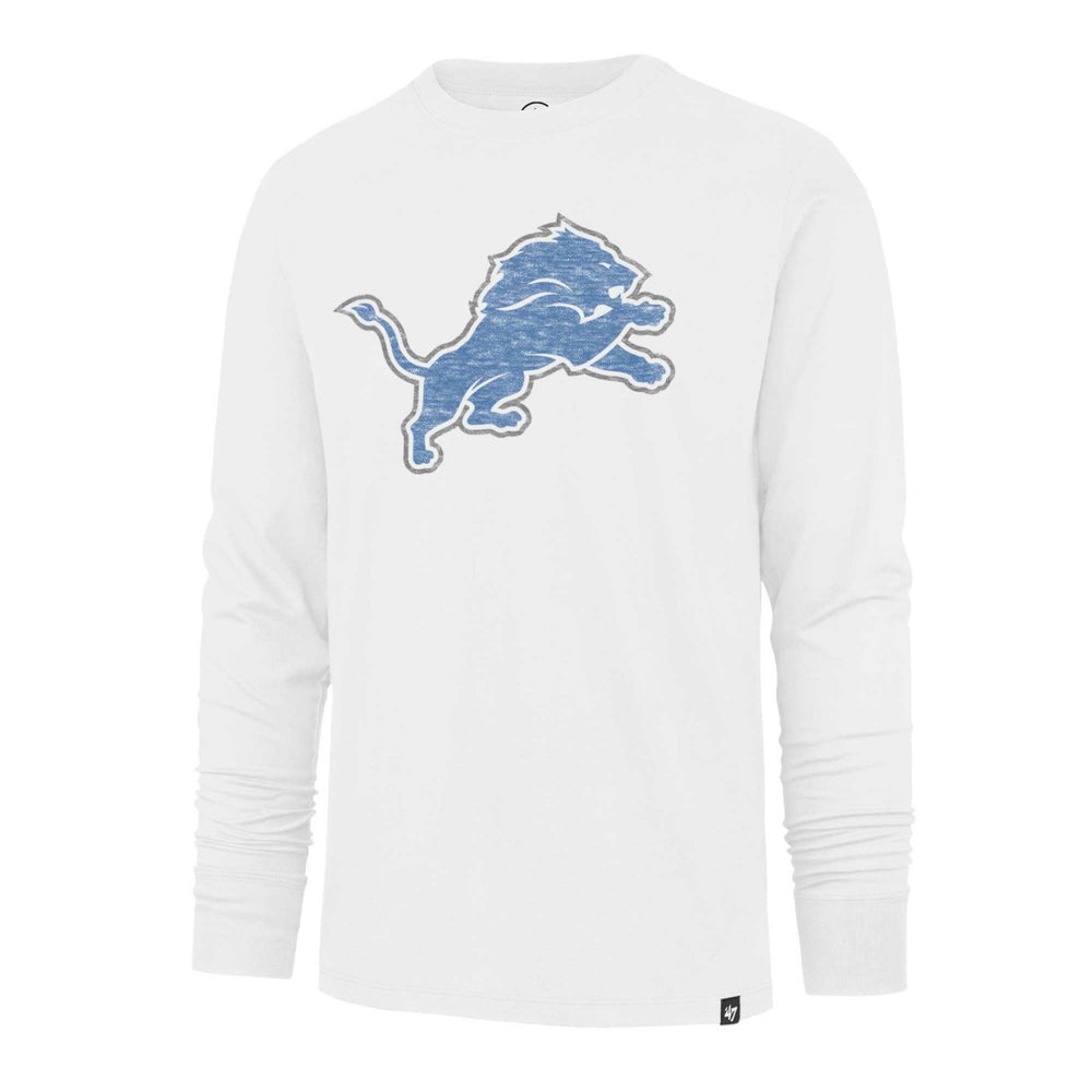Detroit Lions '47 Premier Franklin Long Sleeve T-Shirt - White discount