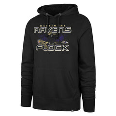 Baltimore Ravens '47 Ravens Flock Regional Headline Pullover Hoodie - Black on sale