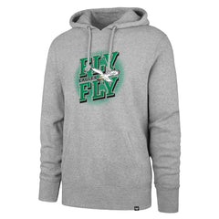 Philadelphia Eagles '47 Fly Eagles Fly Regional Headline Pullover Hoodie - Gray outlet