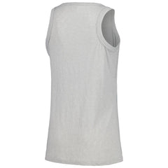 Miami Marlins Soft as a Grape Women's Gauze High Neck Tank Top - Gray