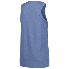 Atlanta Braves Soft as a Grape Women's Gauze High Neck Tank Top - Navy