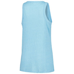 Kansas City Royals Soft as a Grape Women's Gauze High Neck Tank Top - Light Blue