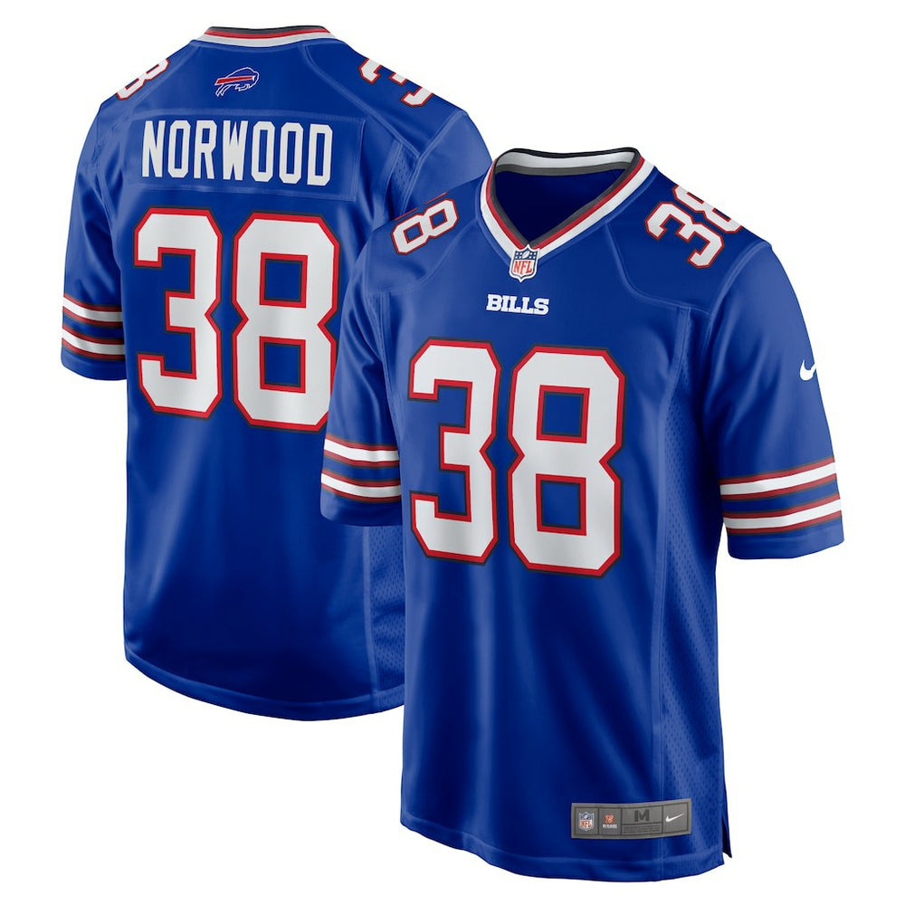 Tre Norwood Buffalo Bills Team Game Jersey - Royal | Nike discount