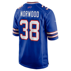 Tre Norwood Buffalo Bills Team Game Jersey - Royal | Nike discount