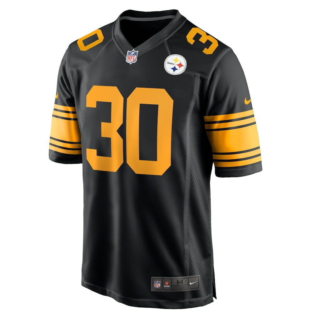 Jaylen Warren Pittsburgh Steelers Alternate Game Jersey - Black | Nike online